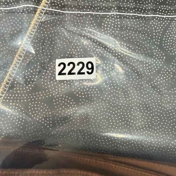 Talbots Womens Size 14P Brown Curvy Slim Ankle Mid Rise Capri Jean - Picture 8 of 10